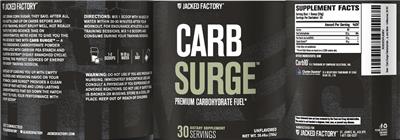 Carb Surge Unflavored label