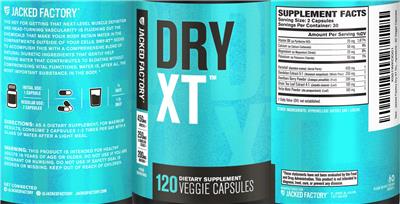 Dry XT label