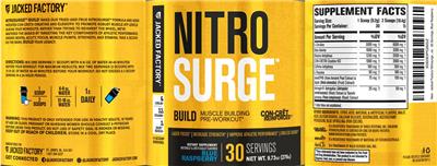 NitroSurge Build Blue Raspberry label