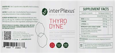 Thyro-Dyne label