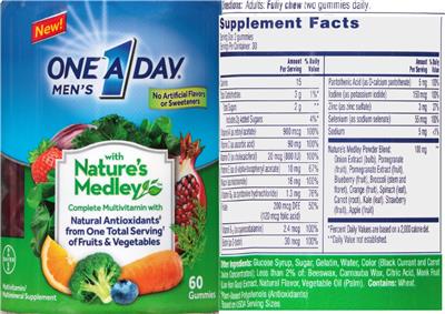Men's with Nature's Medley label