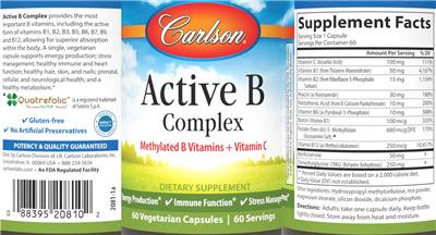 Active B Complex label