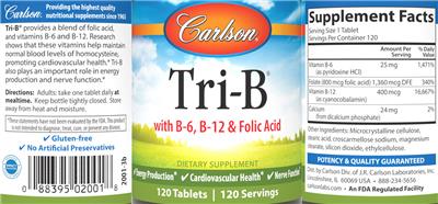 Tri-B label