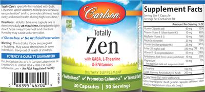 Totally Zen label