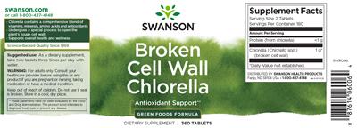 Broken Cell Wall Chlorella label