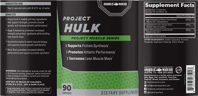 Project Hulk label