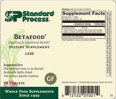 Betafood label
