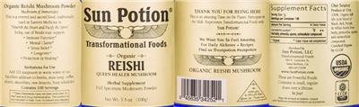Reishi label