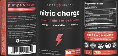 Nitric Charge label