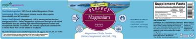 Perfect Magnesium label