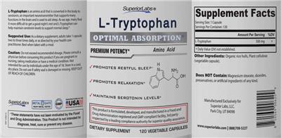 L-Tryptophan label