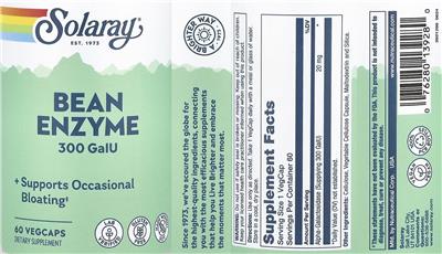 Bean Enzyme 300 GalU label