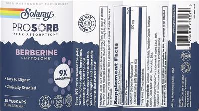 Berberine Phytosome label