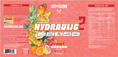 Hydraulic V2 Fruit Kaboom label