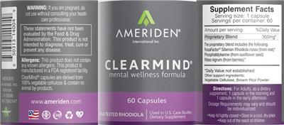 ClearMind label