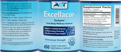 Excellacor label