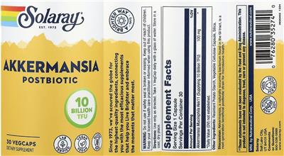 Akkermansia Postbiotic label