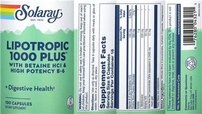 Lipotropic 1000 Plus label
