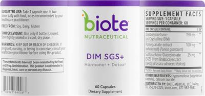 DIM SGS+ label