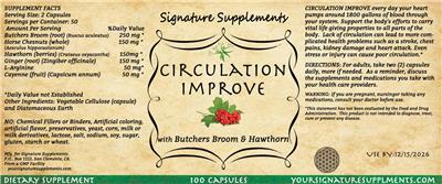 Circulation Improve label