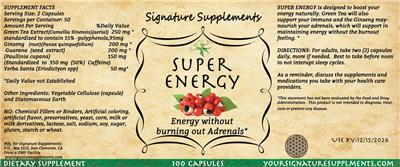 Super Energy label