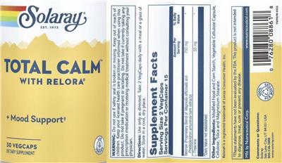 Total Calm with Relora label