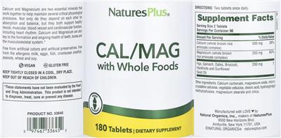 Cal/Mag with Whole Foods label