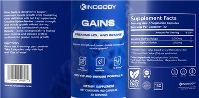 Gains label