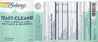 Yeast-Cleanse label