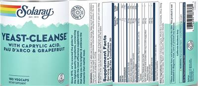Yeast-Cleanse label