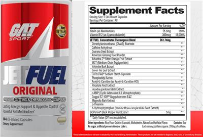 JetFuel Original label