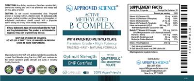 Active Methylated B Complex label