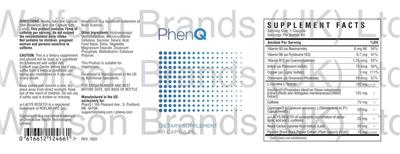 PhenQ label