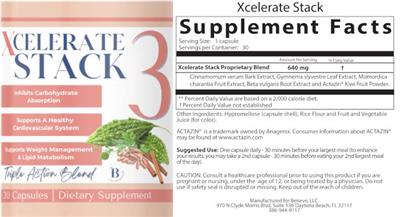 Xcelerate Stack 3 label
