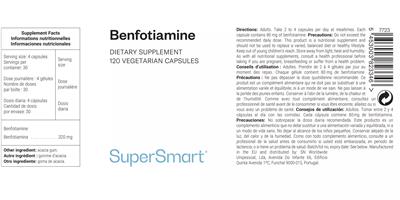 Benfotiamine label