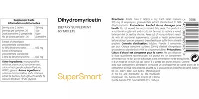 Dihydromyricetin label