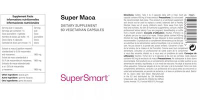 Super Maca label