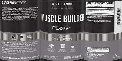 Muscle Builder label
