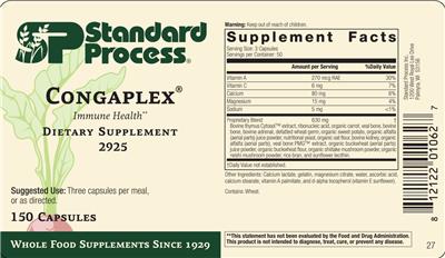 Congaplex label