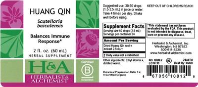 Huang Qin label
