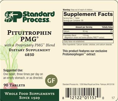 Pituitrophin PMG label