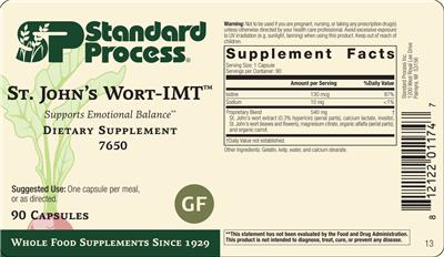St. John's Wort-IMT label