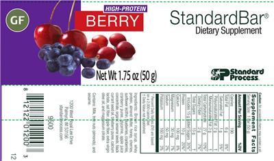 StandardBar Berry label