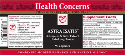 Astra Isatis label