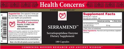 Serramend label