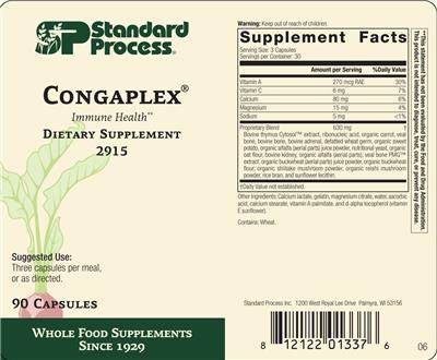 Congaplex label