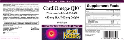 CardiOmega-Q10 label