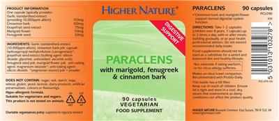 Paraclens label