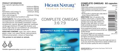 Complete Omegas 3:6:7:9 label