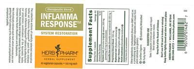 Inflamma Response label